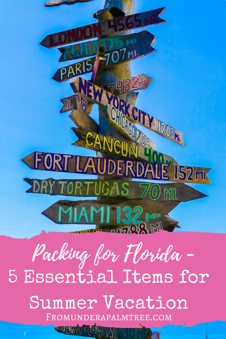 Packing for Florida - 5 Essential Items for Summer Vacation | what to bring on a Florida Vacation | Packing for vacation | What to bring to Florida | what to pack on vacation | Florida Vacation | 5 Essential Items for Summer Vacation | packing for summer vacation | vaca | 