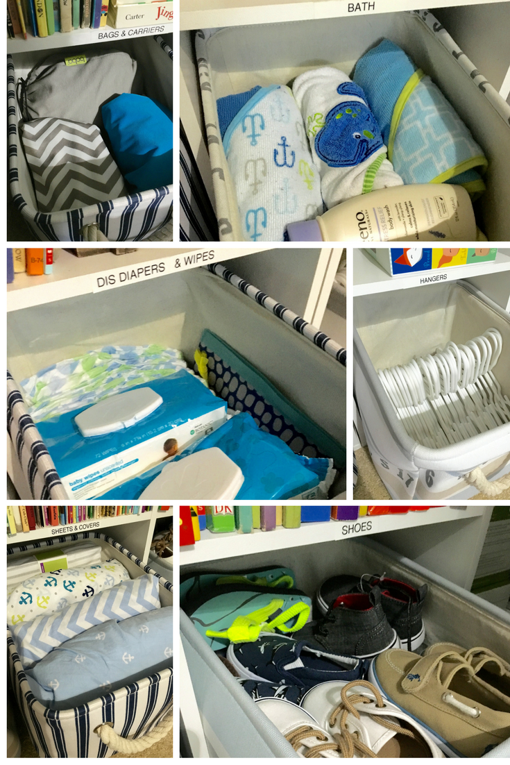 How to Organize a Baby Boy Closet | Baby organization | Baby closet storage | Closet Storage | baby closet | Baby | Baby boy closet | baby decorating | baby decor | baby boy decor | lifestyle blog | Baby closet organization | baby boy organization |