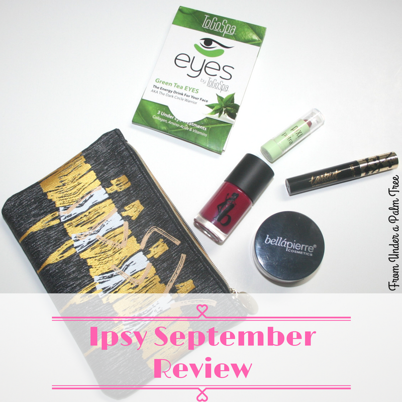 September Ipsy Review