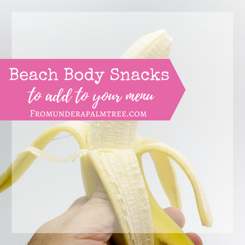 Are you looking for a quick and easy snack to add to your beach body menu? Here are 2 easy banana beach body snacks to add to your menu. | beach body snacks | 21 day fix | Beach Body | Fruit and protein snack | lifestyle blog |