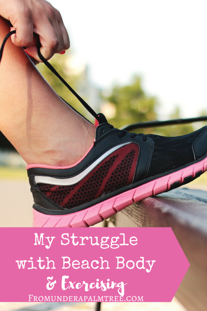 Are you doing Beach Body but struggling with it? You're not alone, it's not always easy. Here are some of my thoughts and struggles. | Beach Body struggles | Struggling with Beach Body | Beach Body | starting beach body | Struggling with diet and exercising |