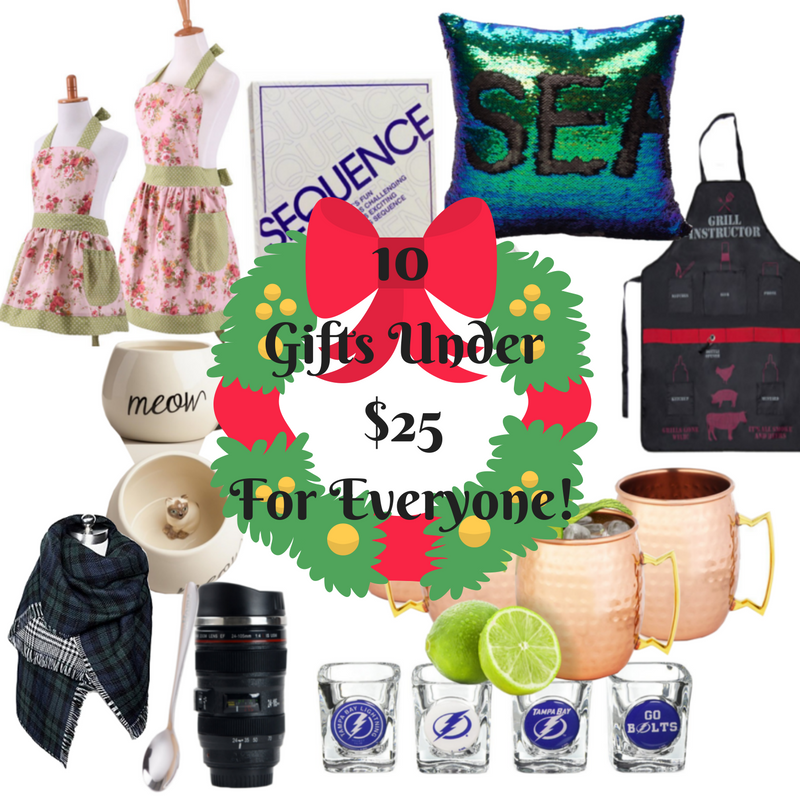10 Gifts Under $25 for Everyone by From Under a Palm Tree | Looking for a gift? Click here for 10 gifts great for everyone | gifts for men | gifts for women | gifts for kids | what to buy for Christmas gifts | Affordable gifts for everyone | Affordable gifts | Gifts under $25 | gifts under $25 for everyone |