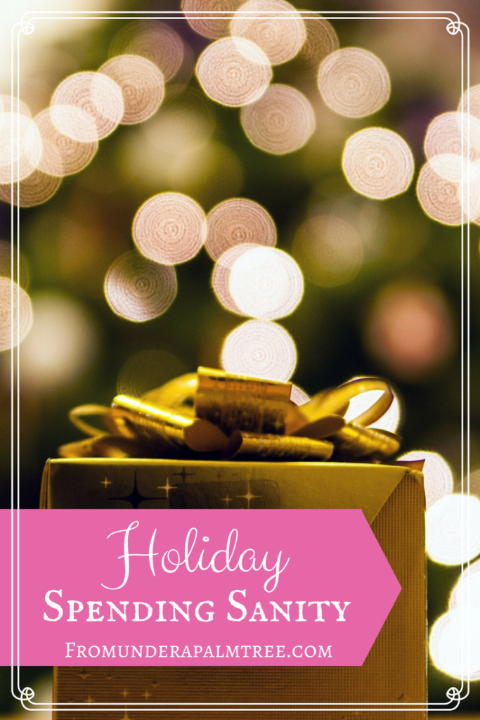 How to stay sane during the holidays | Holiday spending | holidays | christmas | Christmas shopping | shopping | shopping sanity | 