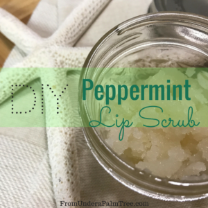 DIY Peppermint Lip Scrub