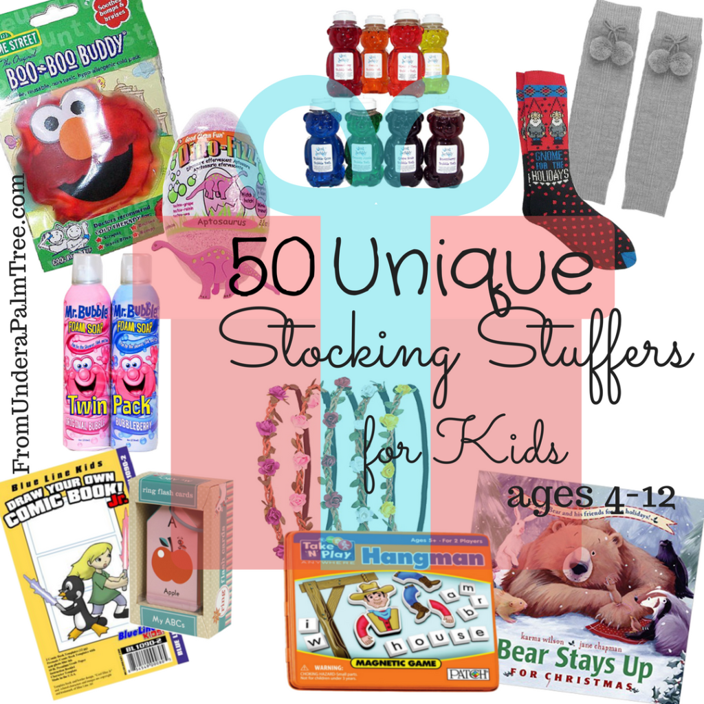 50 Unique Stocking Stuffers for Kids From Under a Palm Tree