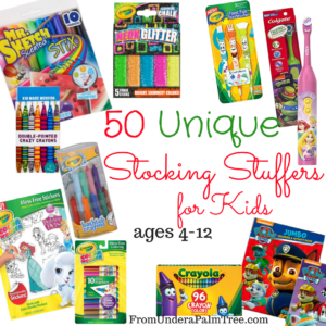 50 Unique Stocking Stuffers Kids 