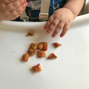 Toddler Mini Pizzas with Hidden Veggies