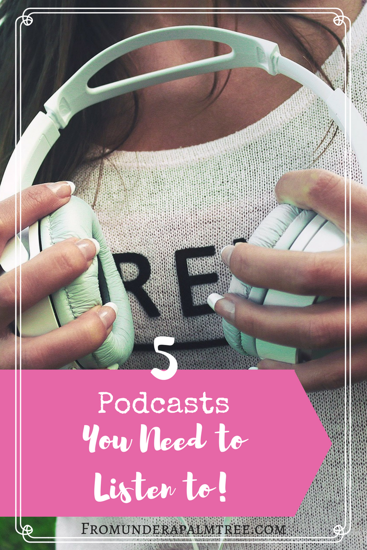 Are you looking for a new podcasts to listen to? These are my top favorite podcasts for everyone. | podcasts | podcasts for everyone | Nerdist podcast | Stuff Mom Never Told You Podcast | Stuff You Should Know Podcast | Guilty Feminist Podcast | Stuff You Missed in History podcast | Podcasts |