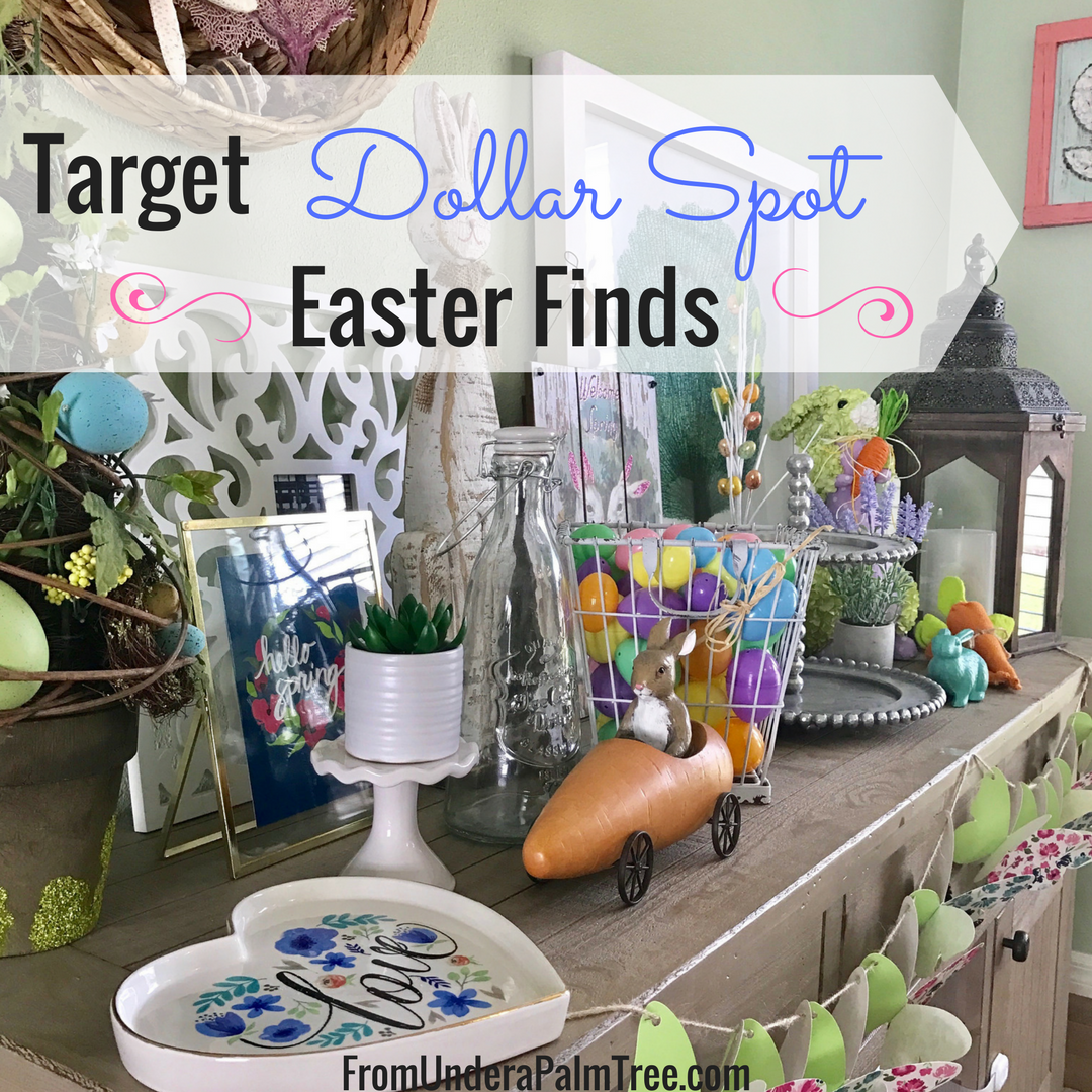 Target Dollar Spot Easter Finds From Under A Palm Tree