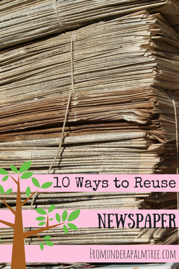 10 Ways to Reuse Newspaper | Newspaper Uses | crafts | DIY | Projects | old newspaper | ideas | cleaning | packing | Packing material | composting material | homemade cat litter | cat litter | sustainable living | Sustainability | Green living | eco-friendly |