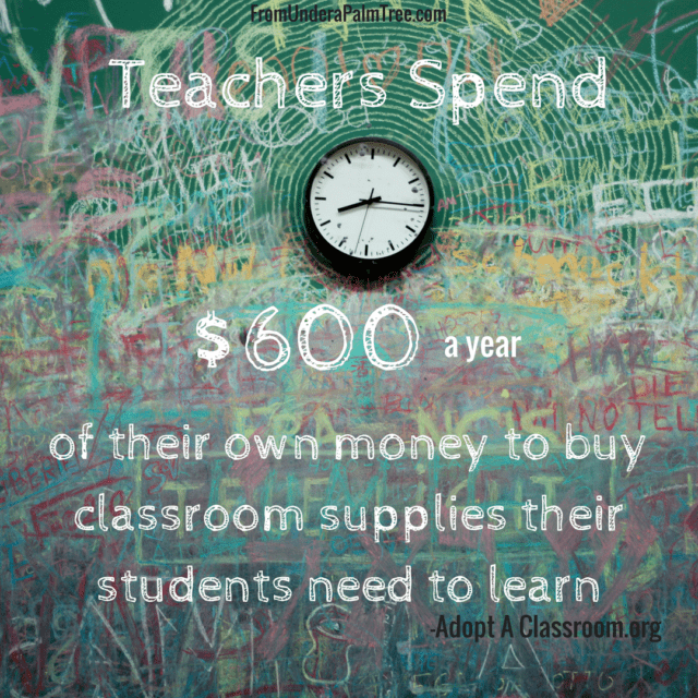 5 Easy Ways to Donate to Schools > From Under a Palm Tree