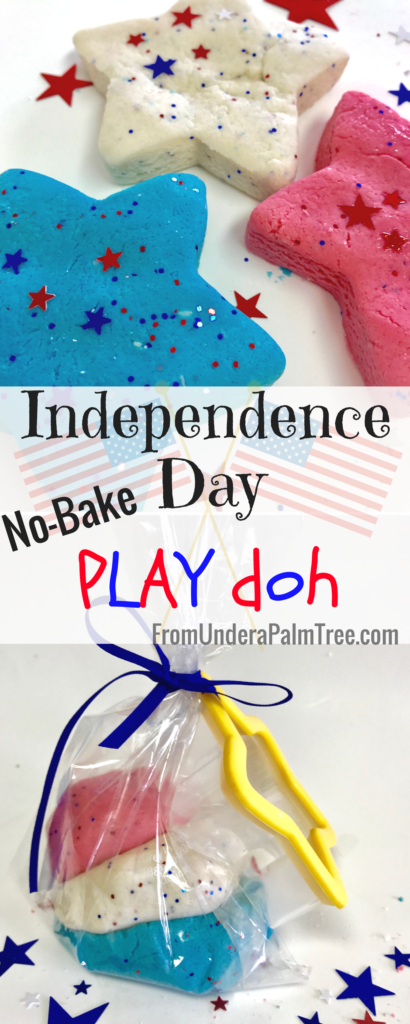 Independence Day Playdoh | Homemade Play Dough recipe | DIY Play Dough | Play dough recipe | activities with toddlers | kid-friendly DIY | DIY | kid-friendly | Toddler Friendly | non-toxic | sensory play | toddler sensory | 