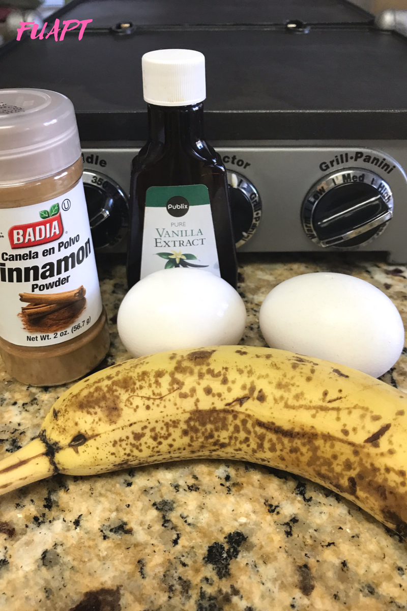 Easy Banana Protein Pancakes by From Under a Palm Tree