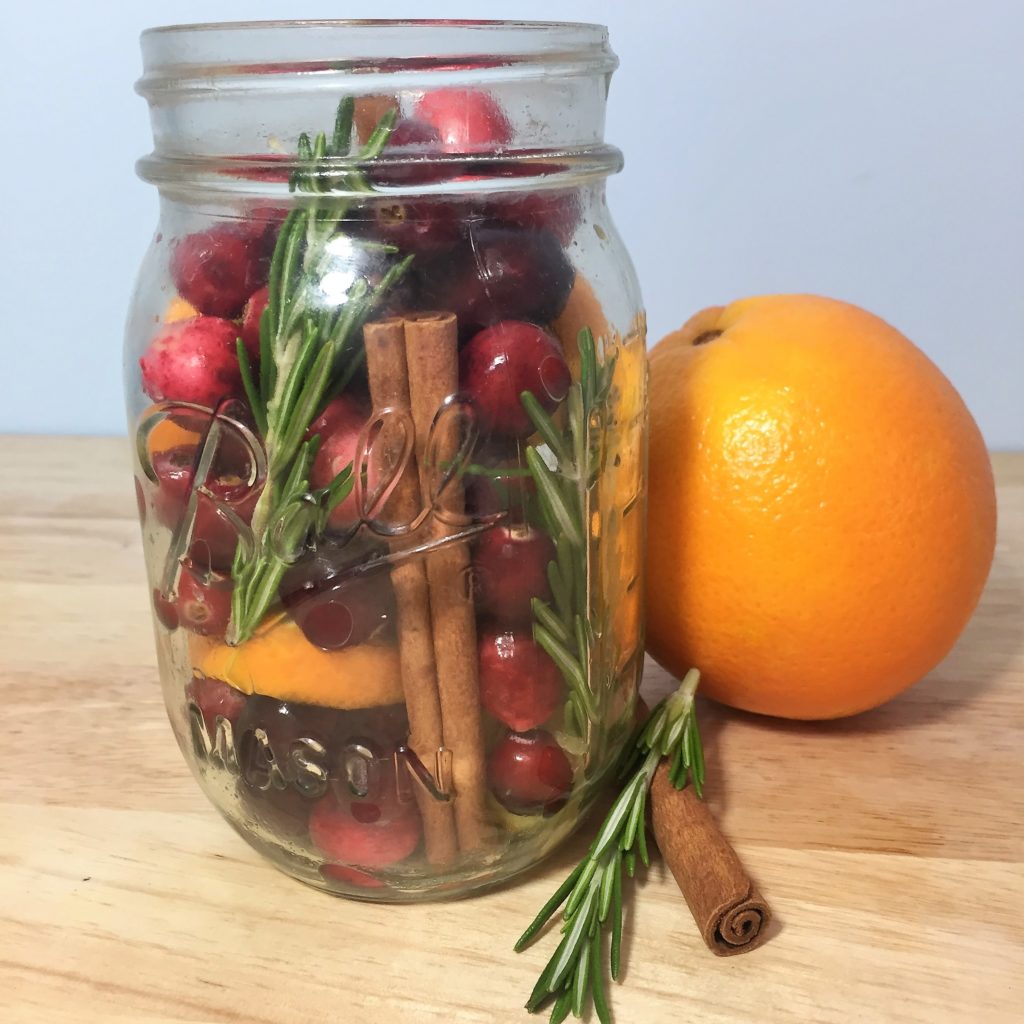 DIY Holiday Potpourri Gift Jar by From Under a Palm Tree