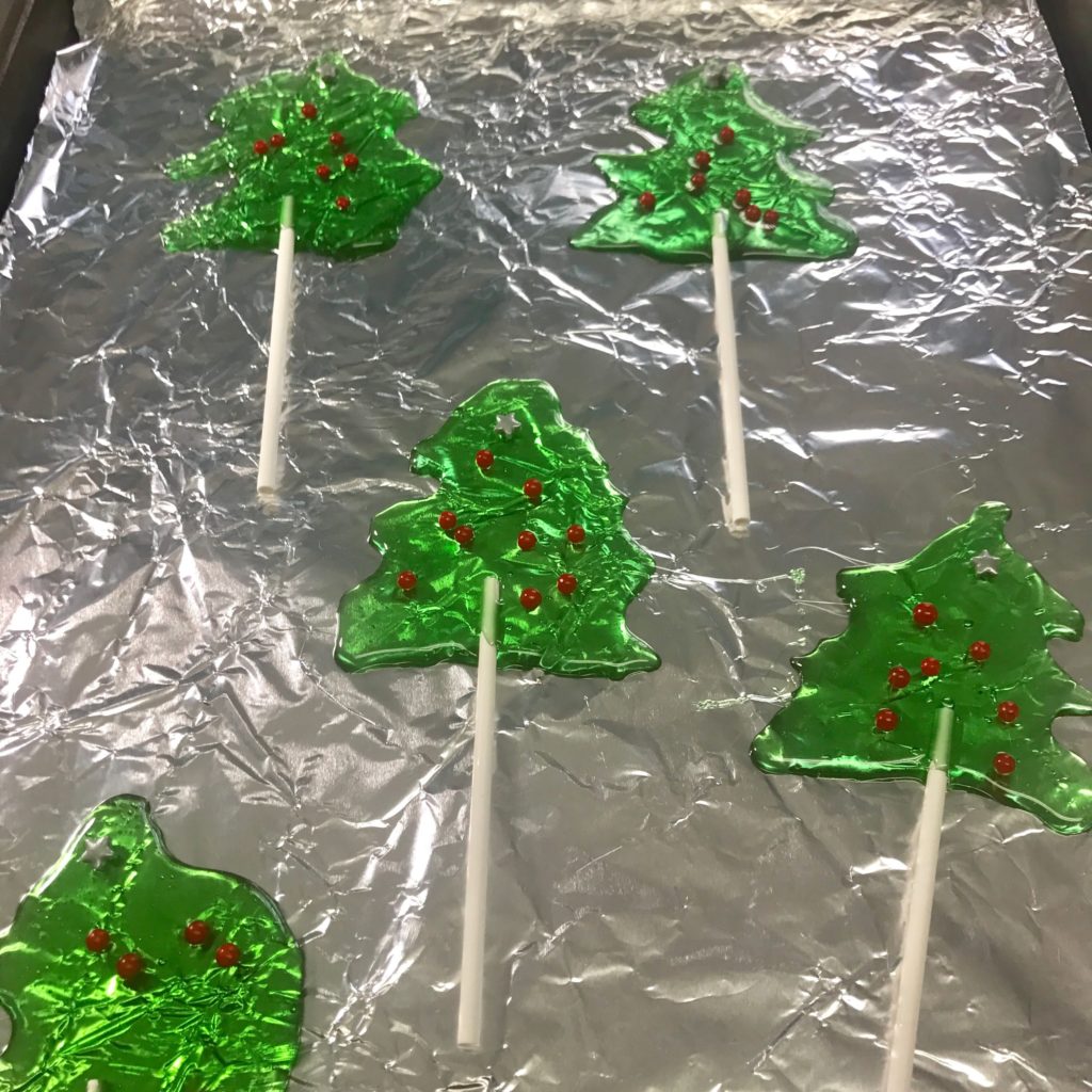 Christmas Lollipop Candies by From Under a Palm Tree