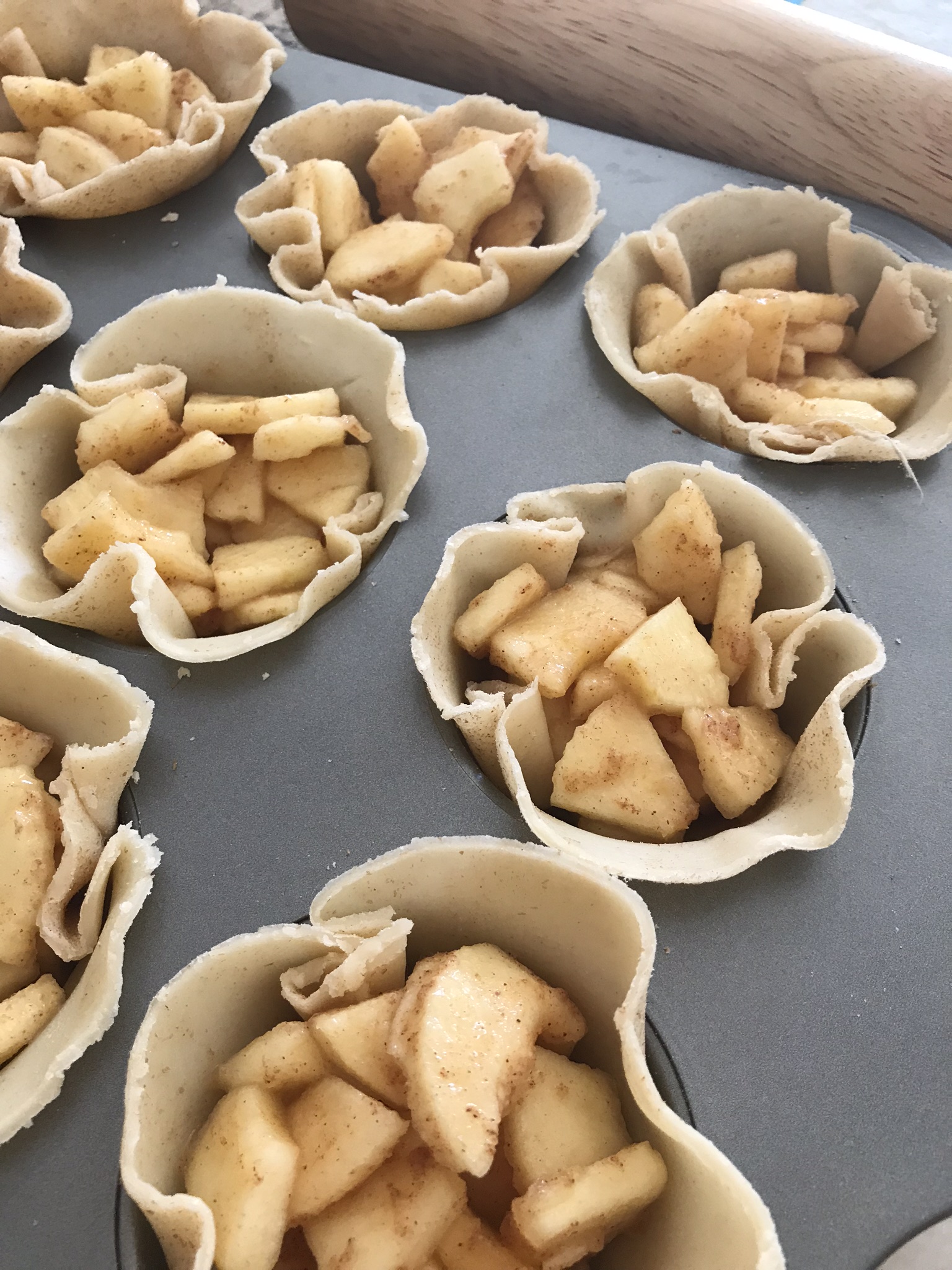 Mini Apple Pies by From Under a Palm Tree