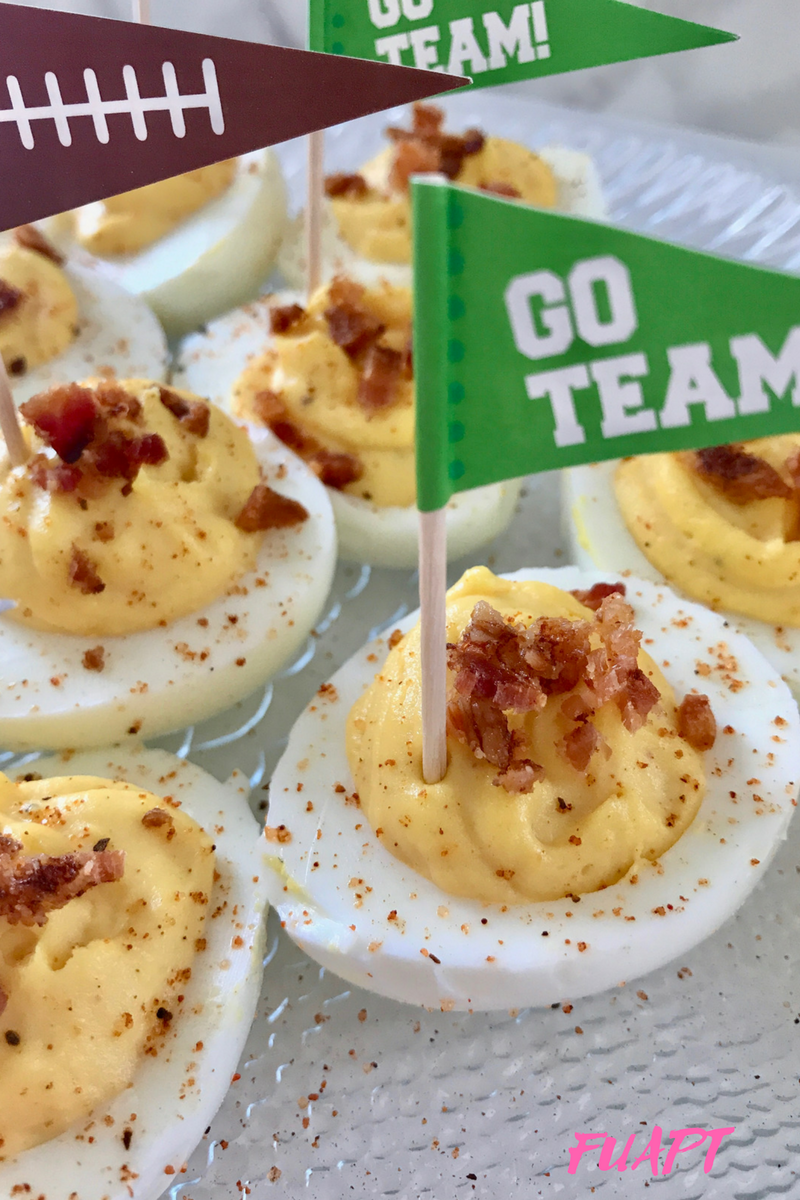Everglades-Bacon Deviled Eggs by From Under a Palm Tree