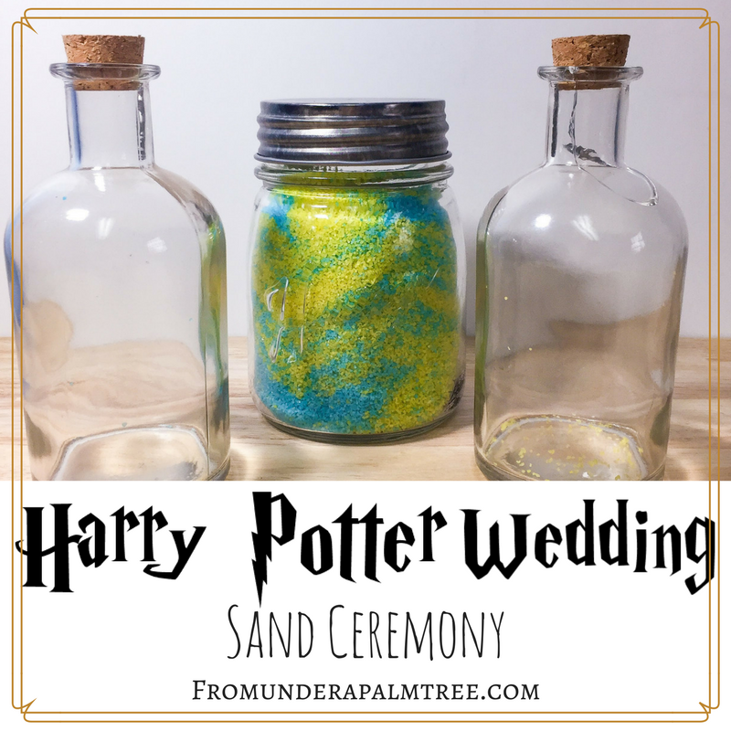 Harry Potter Wedding Sandy Ceremony by From Under a Palm Tree