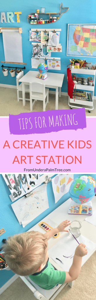 Creative Kids Art Station > From Under A Palm Tree