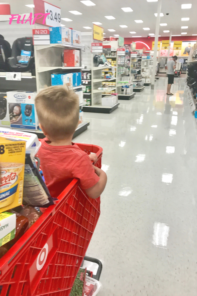 Tips for Shopping with Toddlers by From Under a Palm Tree