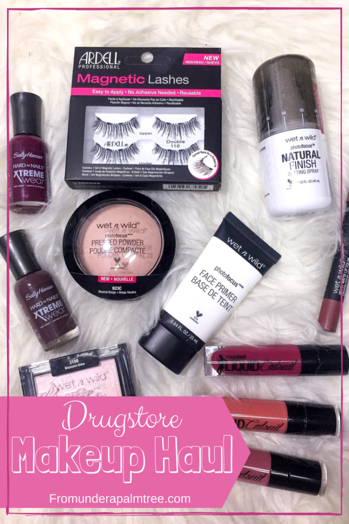 Drugstore Makeup Haul | Walgreens makeup haul | wet n' wild | liquid lipstick | Cruelty-free | magnetic eyelashes | beauty haul | sally hansen | Ardell | makeup brands | face and lips |