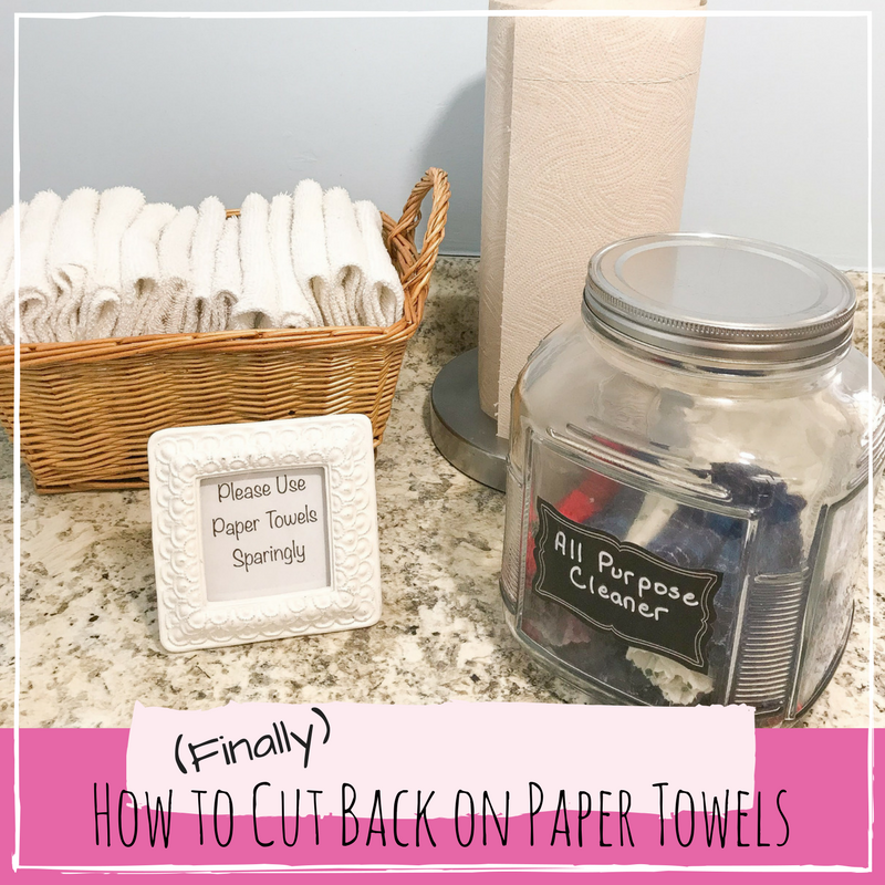 How to Cut Back on Paper Towels | Reusable Paper Towels | Fabric | UNpaper towels | Cut back on paper towels | How to | Reusable | paper towels | Paper towel Alternatives | Basket | Ideas | paperless | kitchen | organization | Green living | Green kitchen | sustainable living | sustainability | homemade paper towels | organic | homemade soap |