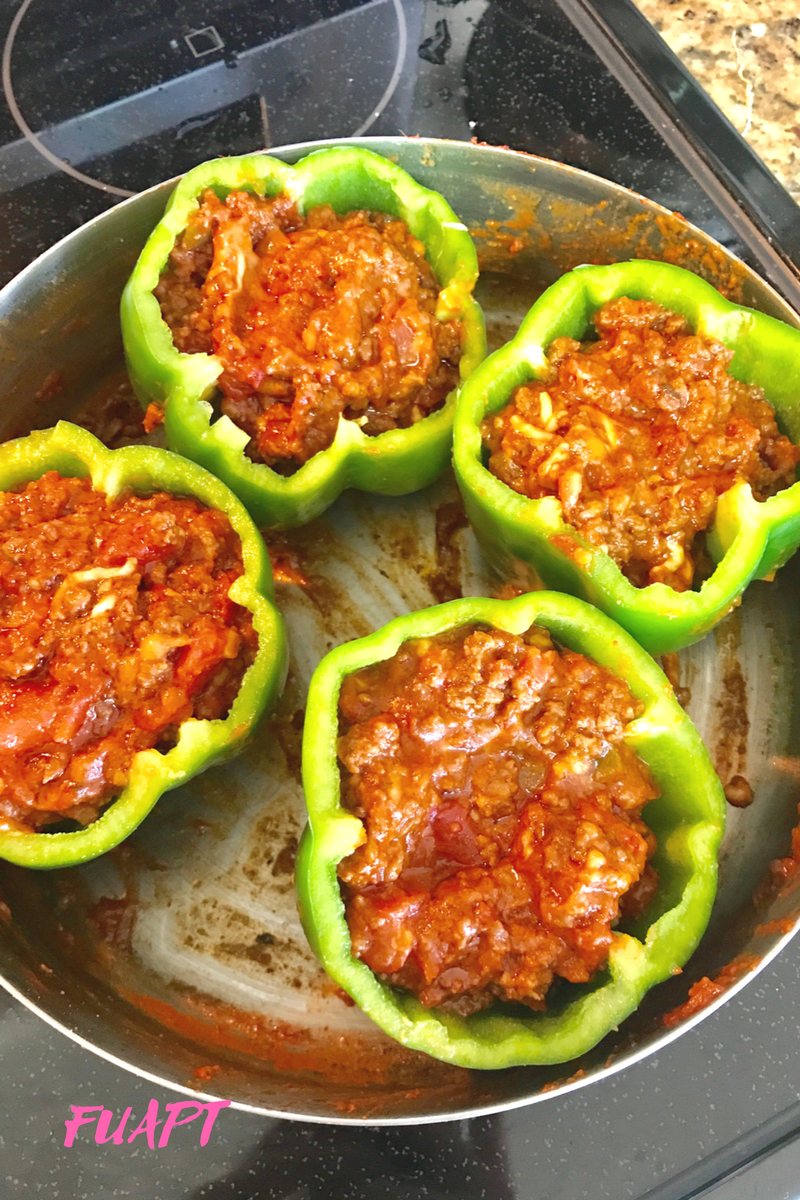 Progresso Soup Stuffed Peppers by From Under a Palm Tree