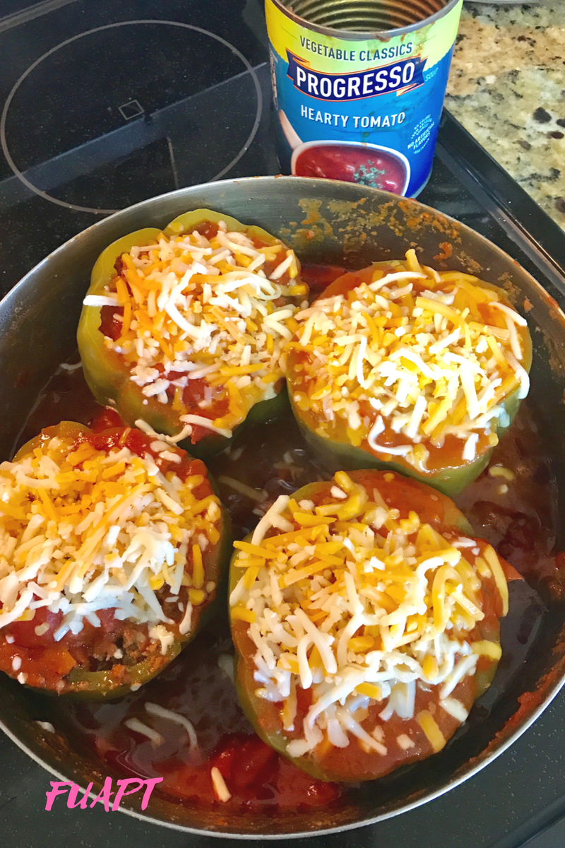 Progresso Soup Stuffed Peppers by From Under a Palm Tree