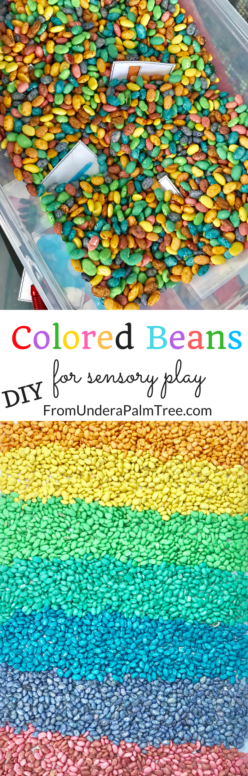 diy colored beans | DIY | DIY kids activities | DIY learning games for kids | learning for kids | toddler learning games | toddler learning activities | how to dye beans | how to color beans | sensory play | sensory play activities for kids | sensory activities for toddlers | sensory activities for 2 year olds | sensory games | sensory play ideas | kids activities | kids learning | counting activities for kids | color recognition | color sorting games | discovery play for kids | learning to count activities | learning colors | color recognition games |