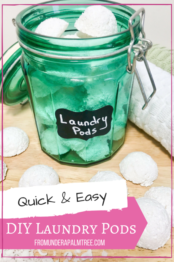 Quick & Easy DIY Laundry Pods | Homemade Laundry Recipe | Detergent Pods | How to make laundry pods | detergent tabs | castile soap | washing soda | vinegar | epsom salt | all natural | homemade | DIY | Washing machine | stains | natural home products | borax | 