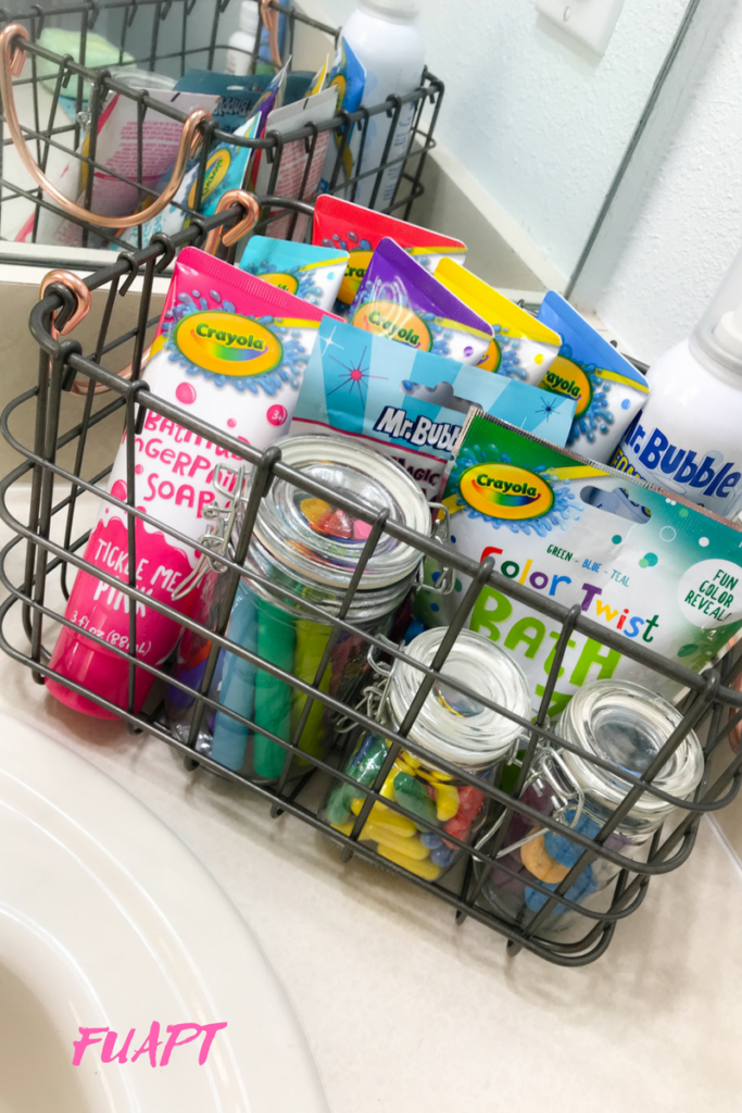 Toddler Bath Caddy From Under a Palm Tree