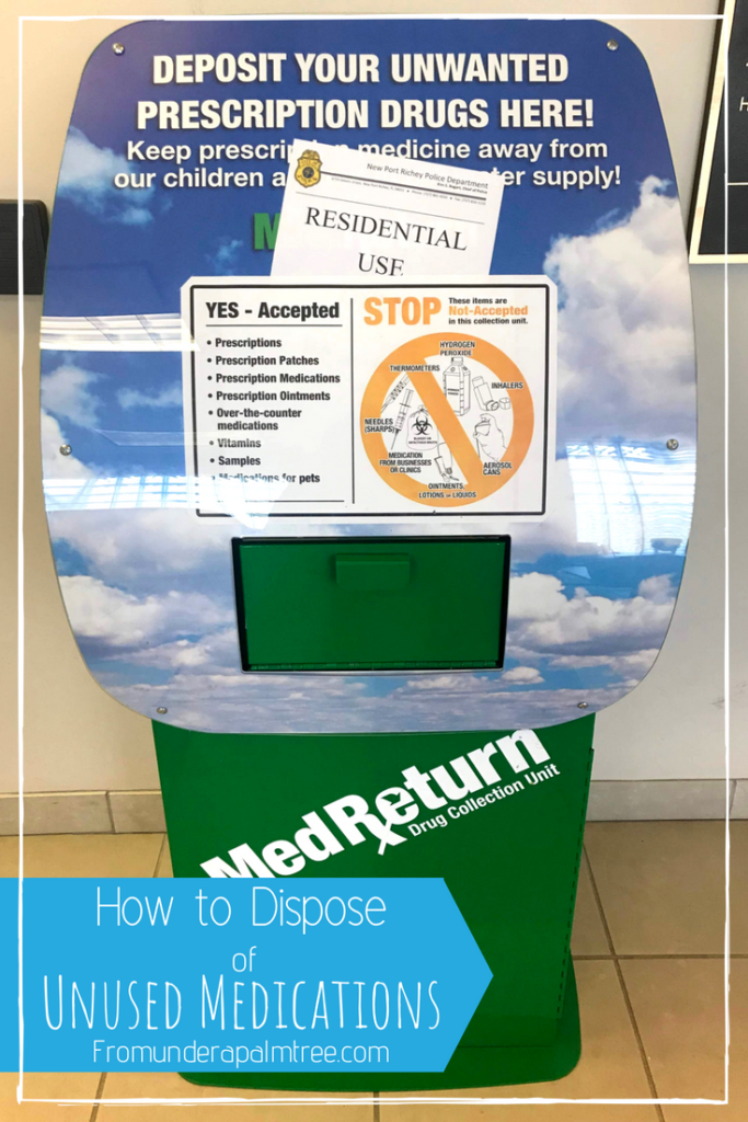 How to Dispose of Unused Medication | how to dispose of OTC medication, how to dispose of medication | drug disposal | expired | unused | unwanted | OTC drugs | family safety | prescription drug disposal | medicine | rx | Lifestyle blog |