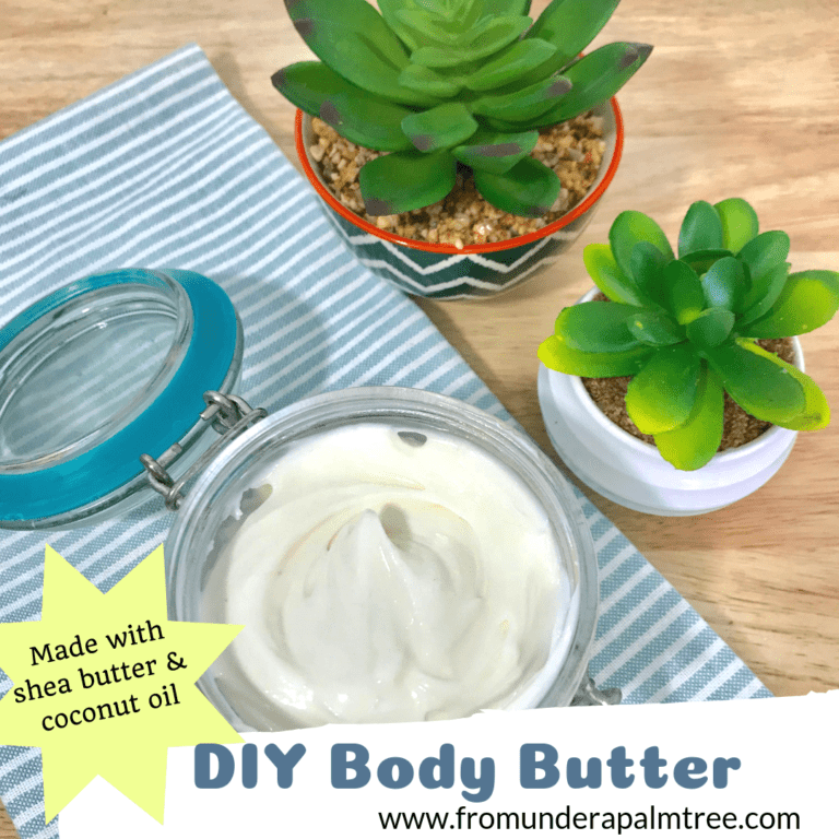 DIY Body Butter From Under a Palm Tree