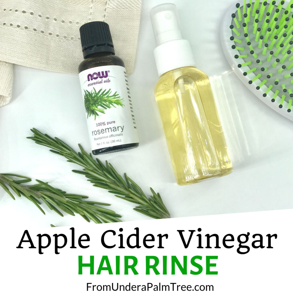 Apple Cider Vinegar Hair Rinse < From Under a Palm Tree