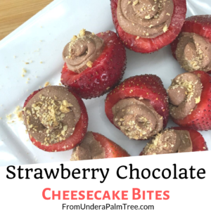 chocolate strawberry | cheesecake bites | easy dessert recipe | guilt free dessert | cheesecake recipe | easy cheesecake dessert | strawberry recipe | how to make cheesecake | dessert | strawberry chocolate cheesecake bites |