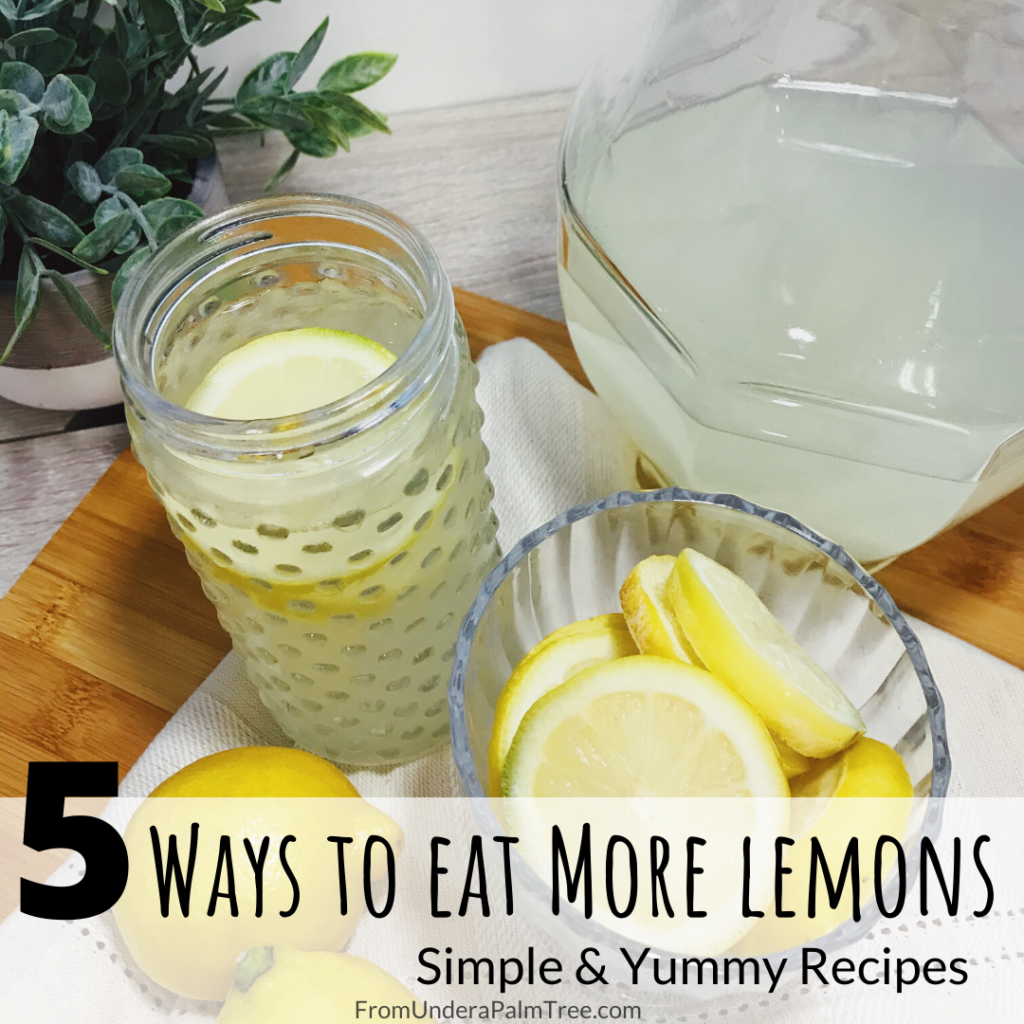 5 ways to eat more lemons | lemon recipes | easy lemon recipes | how to eat more lemons | how to consume more lemons | are lemons good for me | lemon flavored foods | DIY lemon loaf | lemon dressing recipe | lemon yogurt | lemon glaze recipe | fresh lemons | are fresh lemons good for me | frozen lemons | sugar free lemonade recipe |