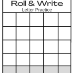 Roll & Write Letter Practice