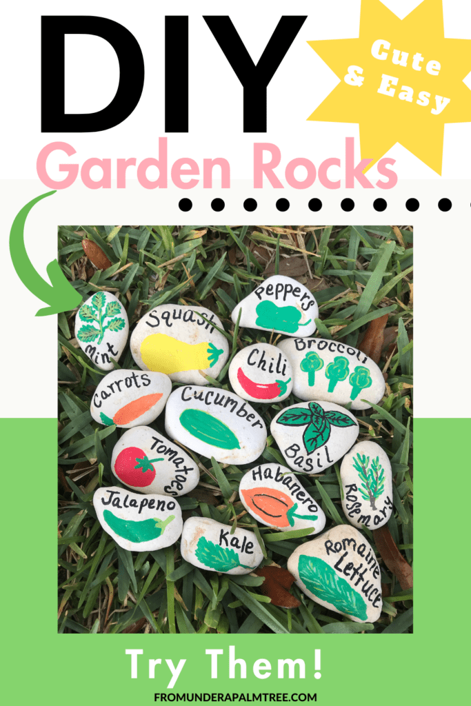 Diy Garden Plant Markers > From Under A Palm Tree