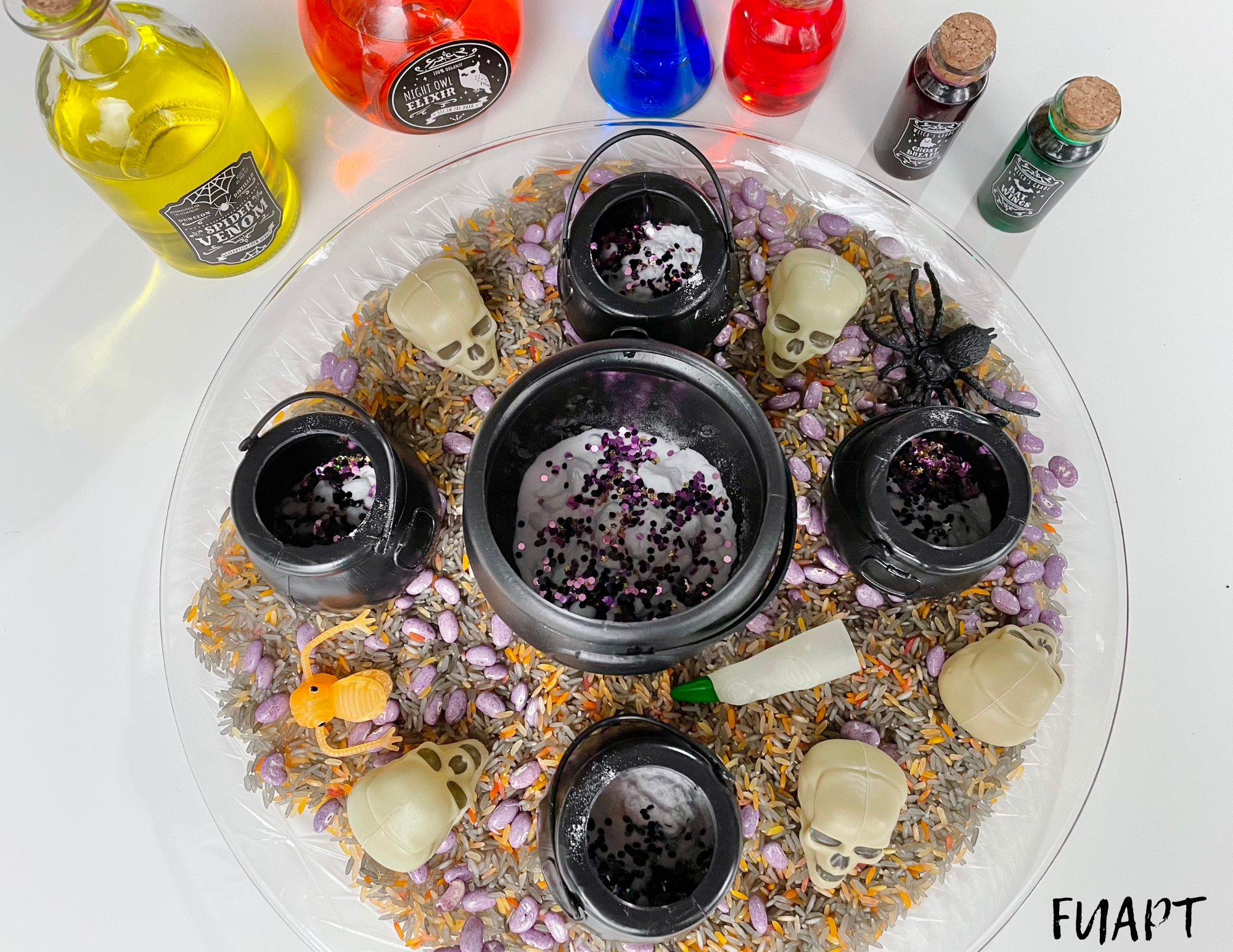 DIY Halloween Witches' Potions Kit for Kids - Make Your Own