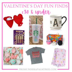 Valentine's Day Fun Finds $30 & Under