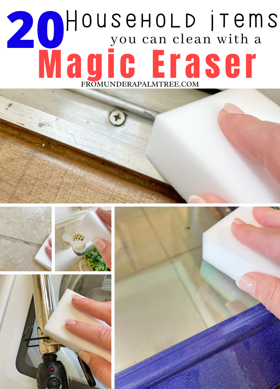 cleaning hacks | home cleaning | home cleaning tips | household cleaning | magic eraser hacks | items you can clean with a magic eraser | items you shouldn't clean with a magic eraser | spring cleaning hacks | home hacks | cleaning tips | organization tips | organization hacks | kitchen cleaning hacks | kitchen cleaning tips | kitchen organization | bathroom cleaning hacks | how to remove permanent marker | shoe cleaning hacks | 