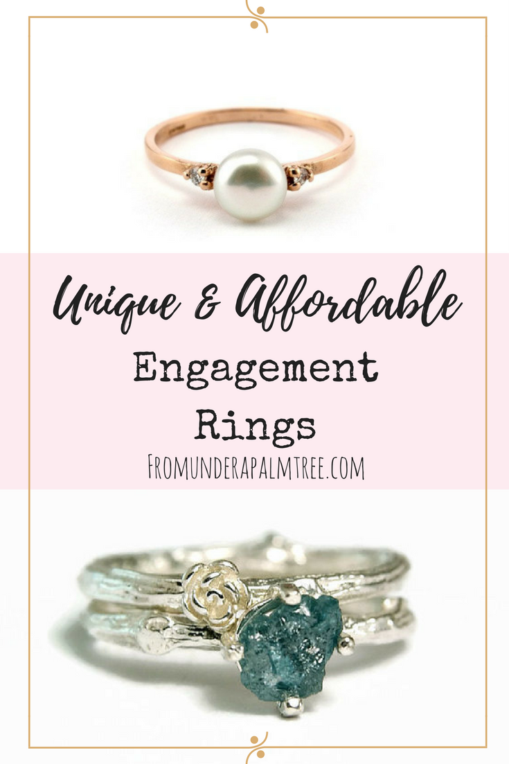 Unique and Affordable Engagement Rings > From Under a Palm Tree