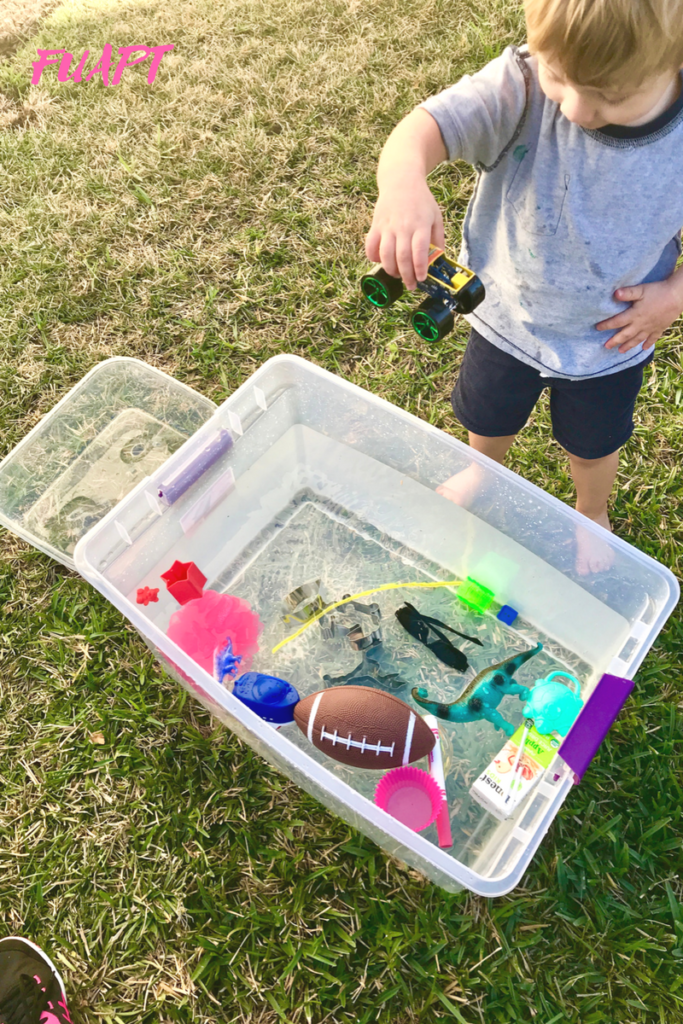 Float or Sink Game for Toddlers > From Under a Palm Tree