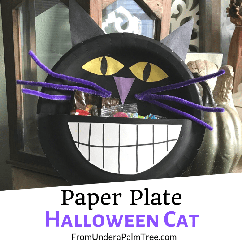 Paper Plate Halloween Cat > From Under a Palm Tree