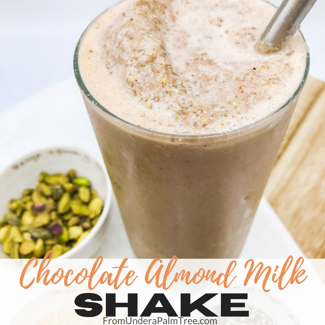 Chocolate Almond Milk Shake > From Under A Palm Tree