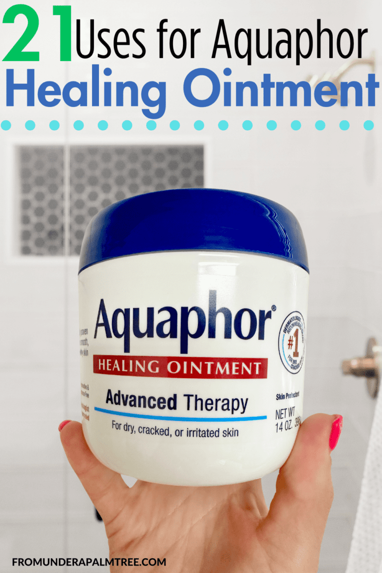 21 Uses for Aquaphor Healing Ointment > From Under a Palm Tree