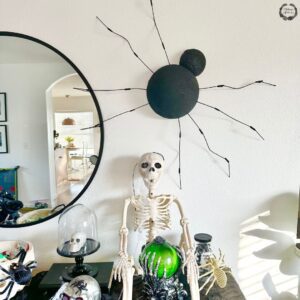 DIY giant spider | diy halloween decor | diy halloween decorations | DIY spider decor | DIY spider Halloween decoration outdoor | DIY Styrofoam Ball Spider | Diy styrofoam ball spider crafts | Diy styrofoam ball spider with yarn | Easy diy styrofoam ball spider | fromunderapalmtree | Halloween | halloween decor | halloween decorations | halloween home decor | holidays | How to make spiders for Halloween | how to make styrofoam spiders | indoor diy halloween decor | indoor halloween decor | lifestyle blog | lifestyle blogger | mom blogger | outdoor diy halloween decor | outdoor halloween decor | Spider | spooky | spooky diy decor | Styrofoam Ball Spider | foam spiders | halloween spiders for wall | wall spider decor | how to arrange spiders on the wall | styrofoam | styrofoam balls | DIY | Halloween DIY |